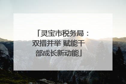 灵宝市税务局：双措并举 赋能干部成长新动能