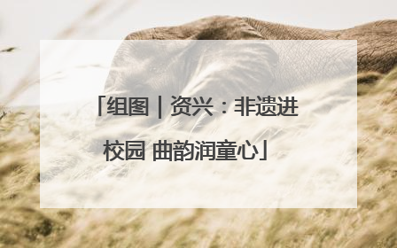 组图｜资兴：非遗进校园 曲韵润童心