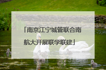 南京江宁城管联合南航大开展联学联建