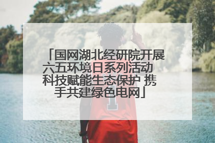 国网湖北经研院开展六五环境日系列活动 科技赋能生态保护 携手共建绿色电网