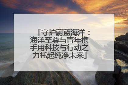 守护蔚蓝海洋：海洋至尊与青年携手用科技与行动之力托起纯净未来