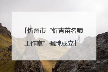 忻州市“忻青苗名师工作室”揭牌成立