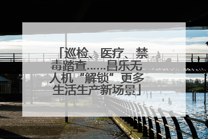 巡检、医疗、禁毒踏查……昌乐无人机“解锁”更多生活生产新场景