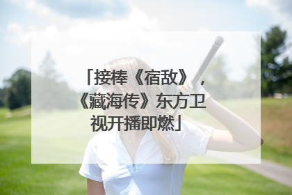 接棒《宿敌》，《藏海传》东方卫视开播即燃