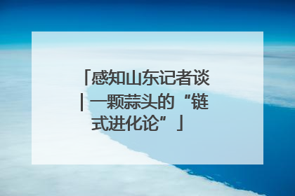 感知山东记者谈｜一颗蒜头的“链式进化论”