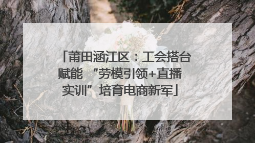 莆田涵江区：工会搭台赋能 “劳模引领+直播实训”培育电商新军