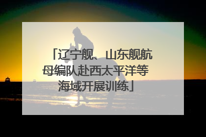 辽宁舰、山东舰航母编队赴西太平洋等海域开展训练