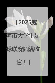 2025威海市大学生足球联赛圆满收官！