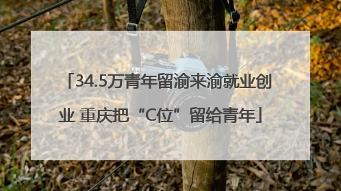 34.5万青年留渝来渝就业创业 重庆把“C位”留给青年